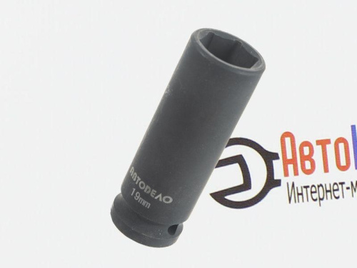 Головка ударная 1/2 тонкостенная 19 мм L-78 мм АвтоDело в интернет-магазине avtofirma63.ru 