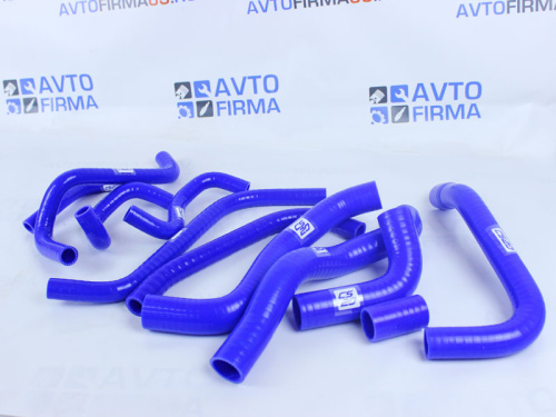 Комплект патрубков двигателя силиконовые синие CS20 PROFI на 2108-21099, 2113-2115 с двигателем 21082 в интернет-магазине avtofirma63.ru 