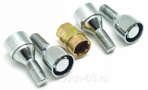 Болты секретные М12х1,25 Сервис Ключ в интернет-магазине avtofirma63.ru 