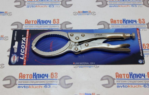 Ручные тиски струбцина с закругленными губками Licota в интернет-магазине avtofirma63.ru 