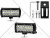 Фара противотуманная прямоугольная диодная 120W JG-120A