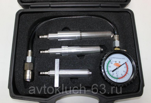 Компрессометр дизельный профессиональный Камаз, МАЗ, ЗИЛ (Бычок) в интернет-магазине avtofirma63.ru 