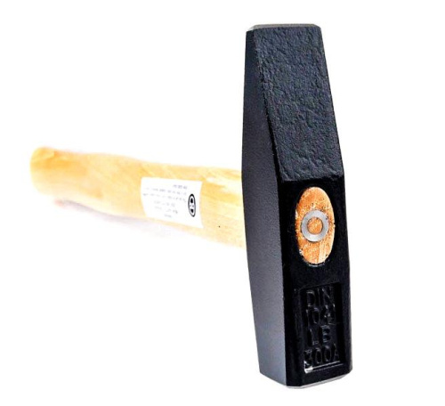 Молоток с ручкой из дерева Гикори 400 грамм AHM-00400, Licota