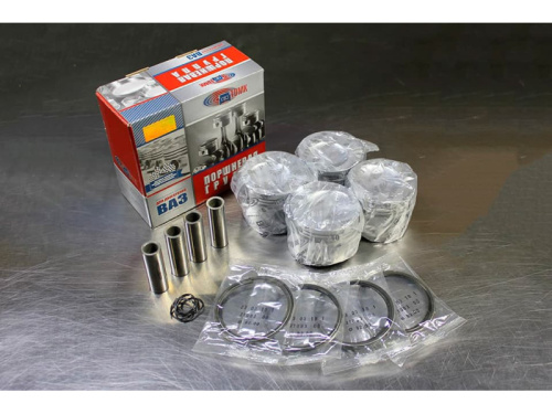 Комплект поршней с пальцами и кольцами 82,0 для двигателей ВАЗ 21116, ВАЗ 21126, ВАЗ 11186 ТДМК в интернет-магазине avtofirma63.ru 