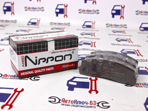 Передние тормозные колодки на Шевроле Нива Allied Nippon в интернет-магазине avtofirma63.ru 