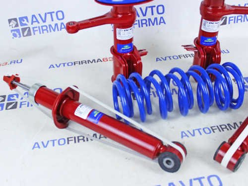 Комплект подвески в сборе ВАЗ 2108-21099, ВАЗ 2113-2115 -90мм Demfi Premium газомасляная в интернет-магазине avtofirma63.ru 