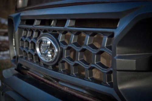 Решетка радиатора на Лада Нива 4x4 TITAN покрытие RAPTOR черный в интернет-магазине avtofirma63.ru 