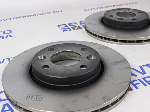 Передние тормозные диски R15 вентилируемые для а/м 2180-2181, R-90, Рено Логан гладкие, Автореал в интернет-магазине avtofirma63.ru 