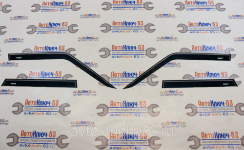 Дефлекторы (ветровики) для окон накладные скотч ВАЗ 2109-21099, 2114-2115 Azard в интернет-магазине avtofirma63.ru 