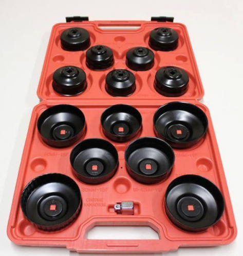 Набор съемников масляных фильтров, 15 предметов в интернет-магазине avtofirma63.ru 