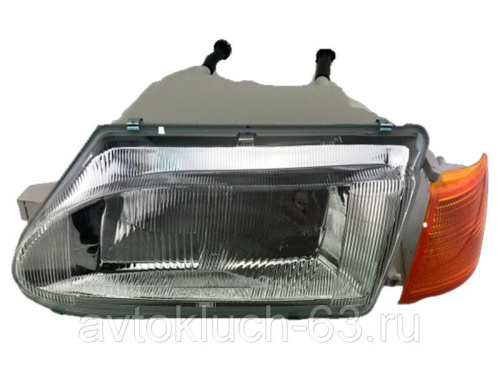 Блок фара ВАЗ 2114 левая желтый указатель СЕВиЕМ под BOSCH