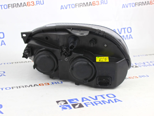 Блок фара правая на Шевроле Нива с линзой ЧЕРНАЯ BERTONE Bosch