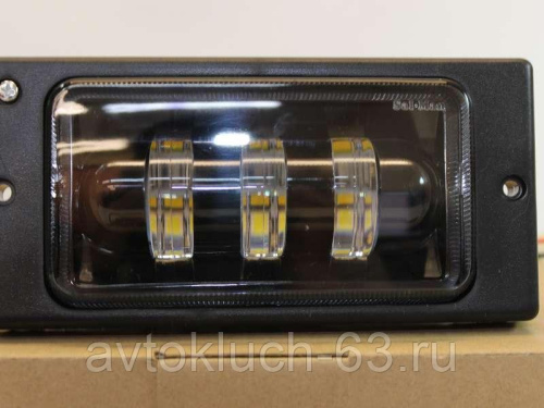 Противотуманные фары на ВАЗ 2110-2112, 2113-2115, 2123 3 линзы Sal-Man 40W