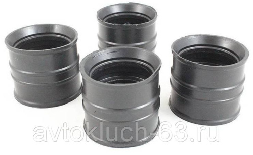 Муфты ресивера соединительные ВАЗ 2112 резина (4шт), БРТ