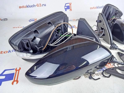 Боковые зеркала для а/м 2109, 2114 в стиле 2190 с повторителем, электрические в интернет-магазине avtofirma63.ru 