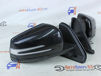 Боковые зеркала для ВАЗ 2108-21099 и ВАЗ 2113-2115 электрические с динамическим повторителем AMG в стиле Лада Веста ВАЗ 2180 в интернет-магазине avtofirma63.ru 