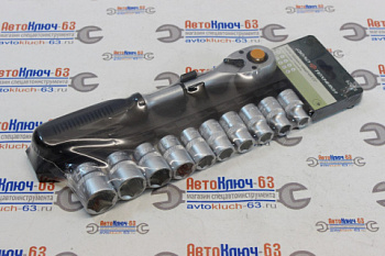 Набор головок 6-гр с трещоткой 1/2 10-24 мм 11 предметов в интернет-магазине avtofirma63.ru 