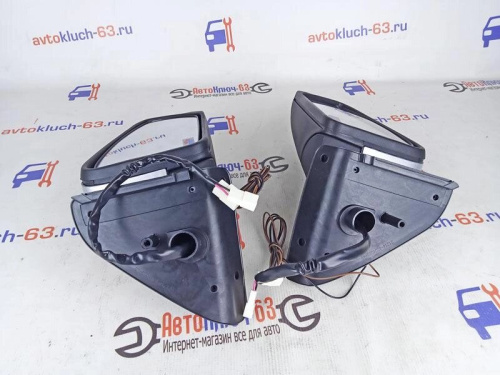 Боковые зеркала для а/м 2121, 2121 URBAN в стиле а/м 2190 с повторителем AMG плазма, электрические в интернет-магазине avtofirma63.ru 