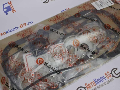 Полный комплект прокладок ВАЗ 21114, 1118 1,6л, 8 клап Стандарт двигателя для автомобилей ВАЗ