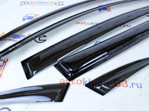 Дефлекторы (ветровики) на Лада Икс Рей (Xray) 6 частей SIB в интернет-магазине avtofirma63.ru 