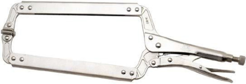 Ручные тиски струбцина С-образные с шарнирными губками 450 мм Licota в интернет-магазине avtofirma63.ru 