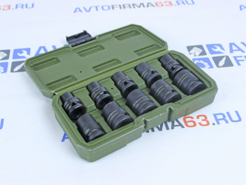 Набор головок ударных 1/2, 10 шт. Дело Техники в интернет-магазине avtofirma63.ru 