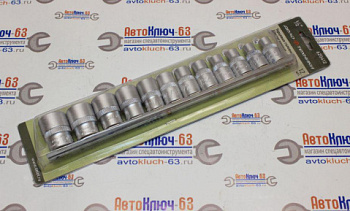 Набор головок 6-ти гранных дюймовых 1/2" 12 предметов в интернет-магазине avtofirma63.ru 