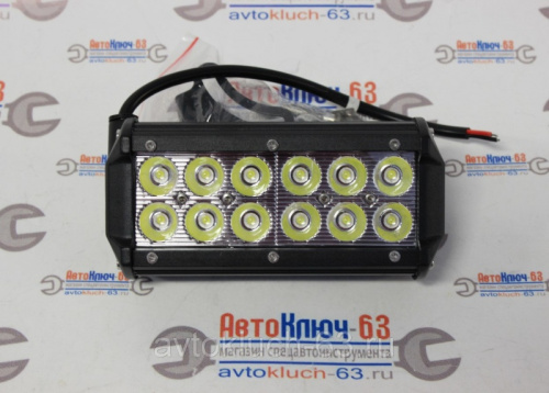 Дополнительная светодиодная фара С1-36, дальний свет