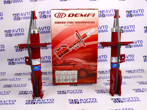 Передние стойки Лада Веста SW CROSS DEMFI Премиум газомасляные в интернет-магазине avtofirma63.ru 