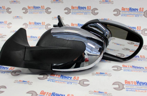 Боковые зеркала для ВАЗ 2108-2115 Волна хром в интернет-магазине avtofirma63.ru 