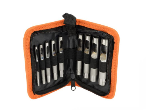 Набор просечек 9 шт 3,2-12,7 мм в сумке в интернет-магазине avtofirma63.ru 