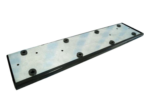 Рамка номерного знака черная из нержавеющей стали Sal-Man в интернет-магазине avtofirma63.ru 