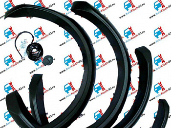 Расширители арок Лаптер под резанные арки на Нива 4х4 21214 в интернет-магазине avtofirma63.ru 