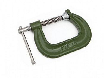 G-образная кованая струбцина 75 мм Дело Техники в интернет-магазине avtofirma63.ru 