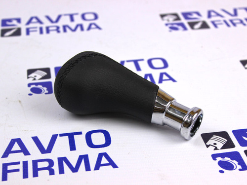 Ручка КПП экокожа в стиле Веста на ВАЗ 2110-2112, Приора с кулисой