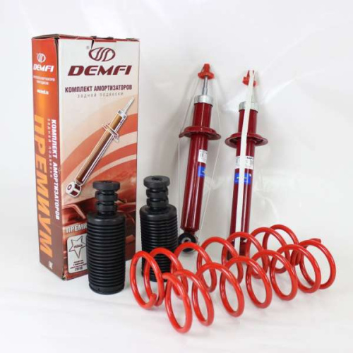 Задние амортизаторы в сборе с занижением -30 мм для ВАЗ 2108-21099, 2113-2115 DEMFI Премиум в интернет-магазине avtofirma63.ru 