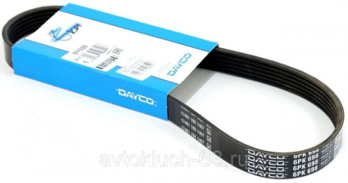 Ремень генератора Лада Ларгус, Рено Логан 1,6 л с кондиционером и ГУР DAYCO в интернет-магазине avtofirma63.ru 