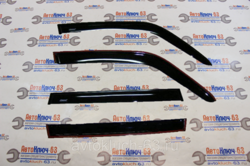 Дефлекторы (ветровики) для окон накладные для а/м 2123, Azard в интернет-магазине avtofirma63.ru 