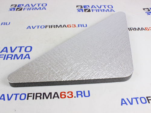 Заводская шумоизоляция капота с термоотражающей пленкой на Лада Нива