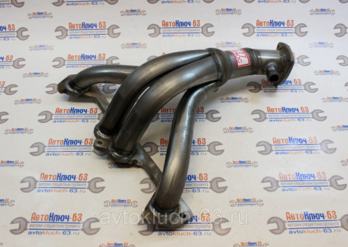 Вставка для замены катализатора (Паук) на ВАЗ 8 клапанный с обманкой и 1 датчиком кислорода 777 Плюс