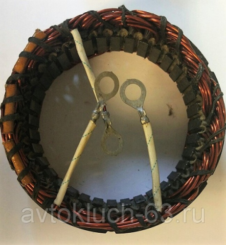 Статор генератора 3202/3212 для ВАЗ 2110-2115 БАТЭ 3Х Выводное подключение востановленная с ремонта