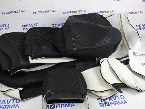 Обивка анатомических сидений на Лада Приора Recaro с рисунком Скиф Обивка анатомических сидений на Лада Приора Recaro с рисунком Скиф