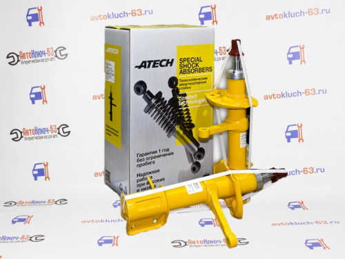 Передние стойки газомасляные ВАЗ 1117, 1119 Калина, Калина 2 ATECH SPECIAL-GAS в интернет-магазине avtofirma63.ru 