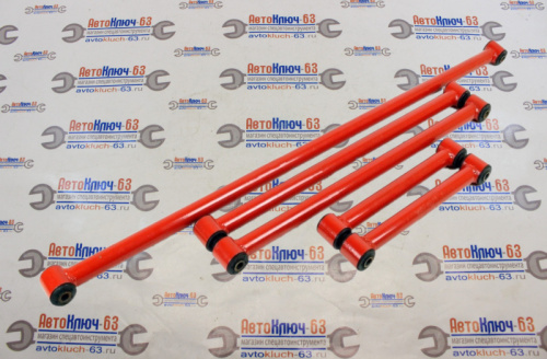 Реактивные тяги Лада Нива 4х4 нерегулируемые, комплект 5 штук, резина 40-40 ТЕХНОПРОДУКТ в интернет-магазине avtofirma63.ru 