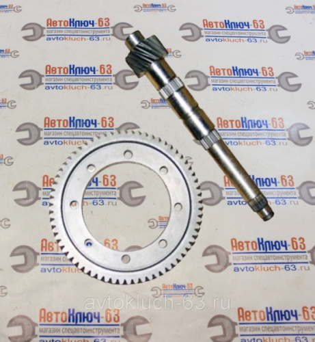 Главная пара для а/м 2108 передаточное число 4.9 (64/13)