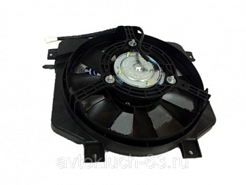 Вентилятор охлаждения радиатора двигателя ВАЗ 2115 в сборе с диффузором в интернет-магазине avtofirma63.ru 
