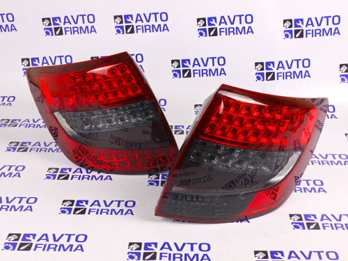 Задние светодиодные фонари тонированные с динамическим поворотником для а/м 2190