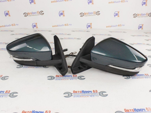 Боковые зеркала на ВАЗ 2110-2112, 2170 Лада Приора в стиле Гранта с повторителем и обогревом электрические в интернет-магазине avtofirma63.ru 