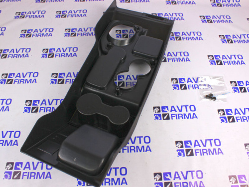 Тоннель пола Комфорт для автомобиля Лада Нива 4х4 с обтяжкой декоративной пленкой без пепельницы