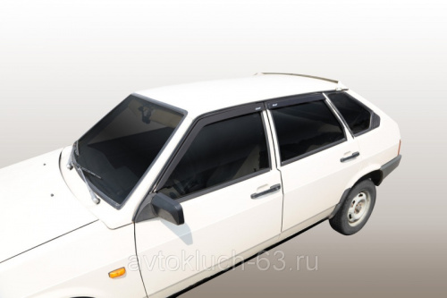 Дефлекторы (ветровики) для окон накладные скотч ВАЗ 2109-21099, 2114-2115 Azard в интернет-магазине avtofirma63.ru 